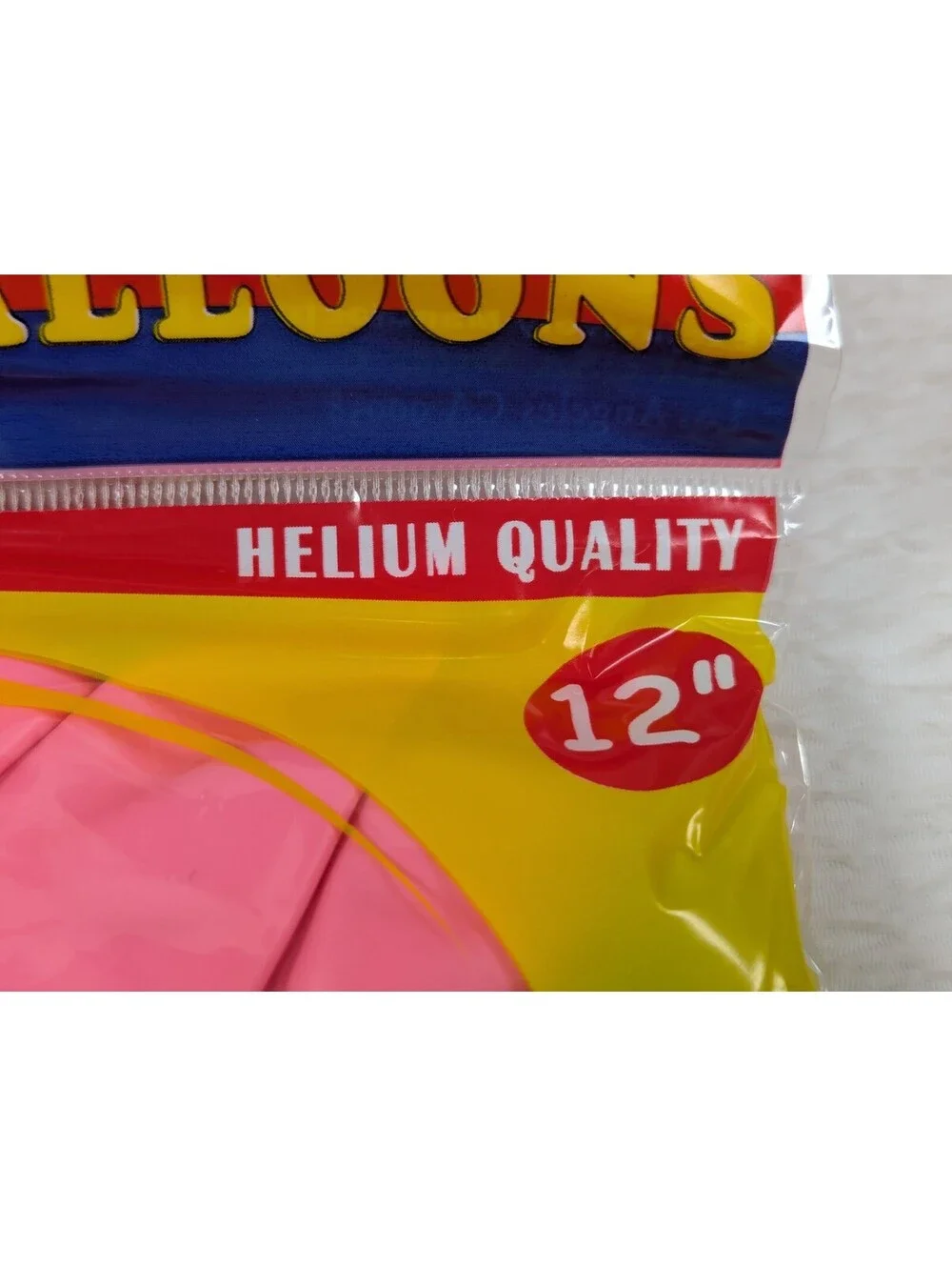 12 inch - Latex Balloons - Baby Shower Party Helium Balloons - 100 Pack